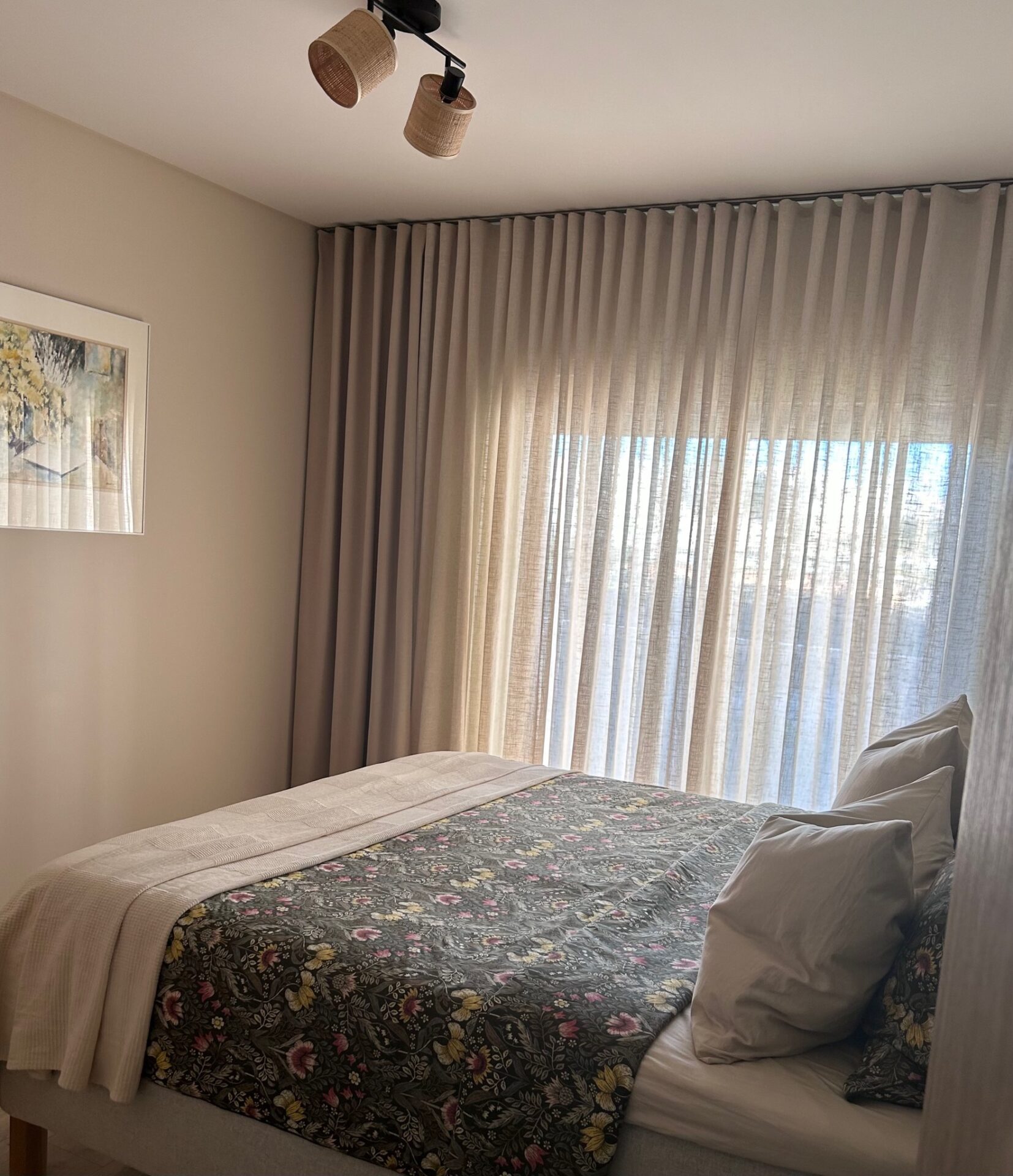 Groene slaapkamer